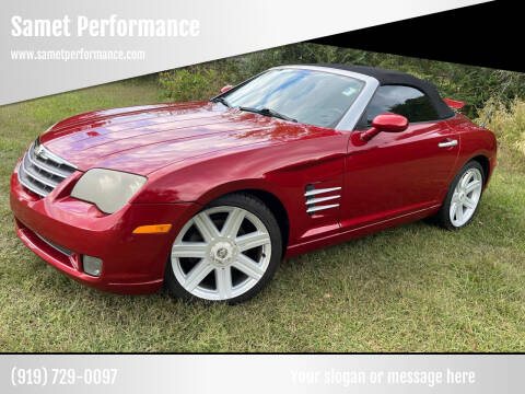 2005 Chrysler Crossfire for sale at Samet Performance in Louisburg NC