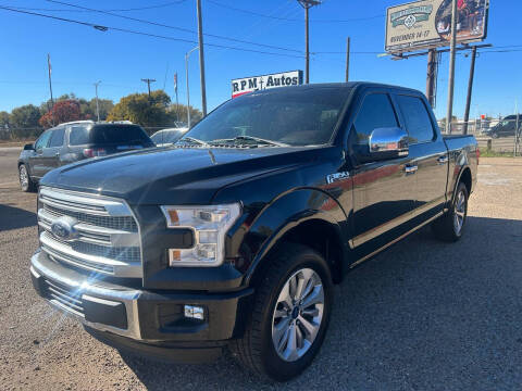 2015 Ford F-150 for sale at RPM Autos in Amarillo TX