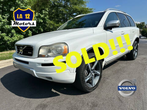 2013 Volvo XC90 for sale at LA 12 Motors in Durham NC