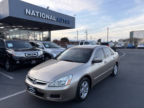 2006 Honda Accord for sale at National Autos Sales in Sacramento CA