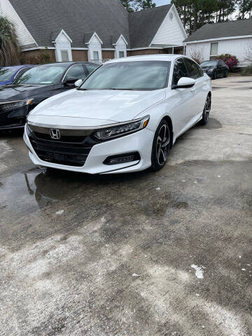 2018 Honda Accord for sale at Gralin Hampton Auto Sales in Summerville SC