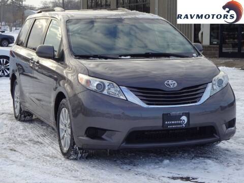 2016 Toyota Sienna for sale at RAVMOTORS CRYSTAL in Crystal MN