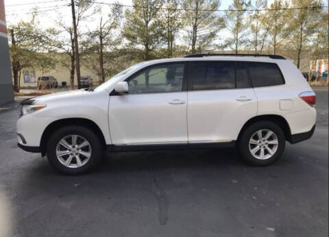 2012 Toyota Highlander for sale at BORGES AUTO CENTER, INC. in Taunton MA