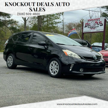 2013 Toyota Prius v for sale at Knockout Deals Auto Sales in West Bridgewater MA