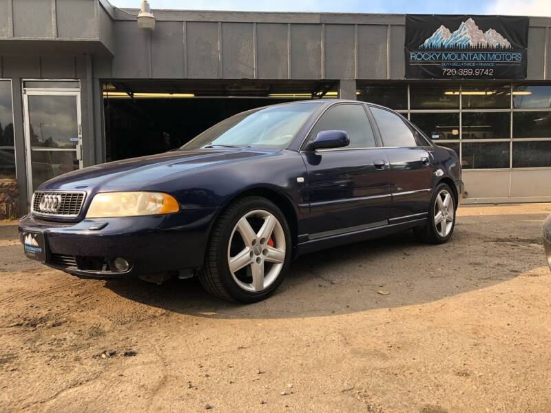 2001 Audi S4 for sale at Rocky Mountain Motors LTD in Englewood CO