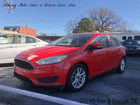 2016 Ford Focus for sale at MIDWAY AUTO SALES & CLASSIC CARS INC in Fort Smith AR