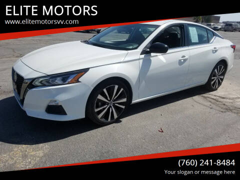 2019 Nissan Altima for sale at ELITE MOTORS in Victorville CA