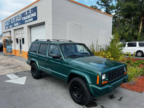 1999 Jeep Cherokee for sale at QUALITY AUTO SALES OF FLORIDA in New Port Richey FL