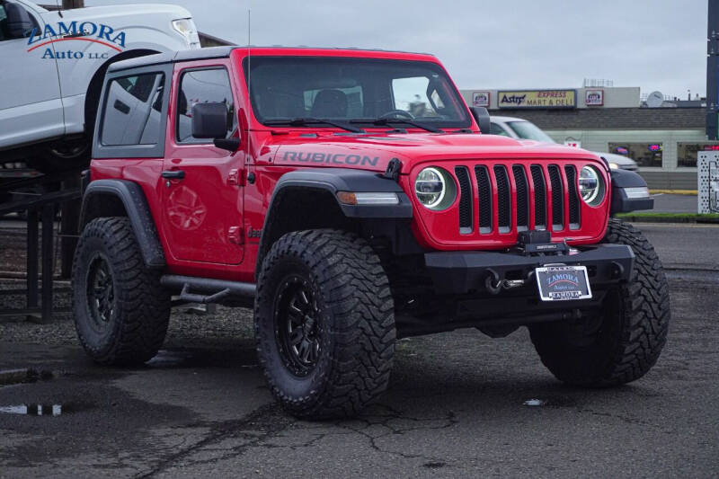 2018 Jeep Wrangler for sale at ZAMORA AUTO LLC in Salem OR