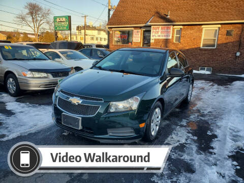 2014 Chevrolet Cruze for sale at Kar Connection in Little Ferry NJ
