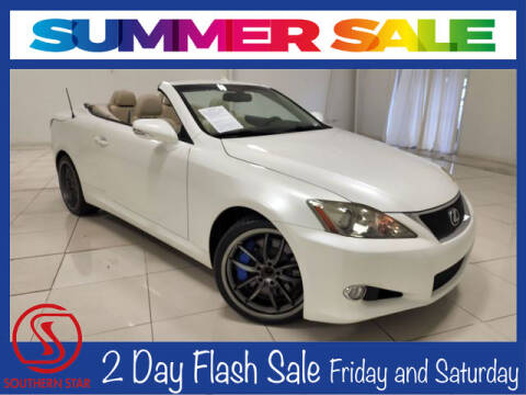 2013 Lexus IS 250C for sale at Southern Star Automotive, Inc. in Duluth GA