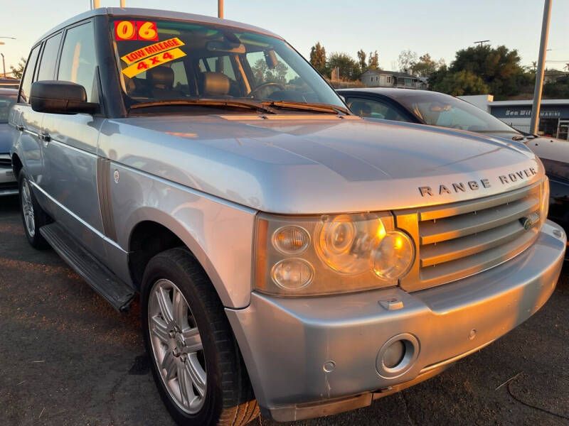 2006 Land Rover Range Rover for sale at 1 NATION AUTO GROUP in Vista CA