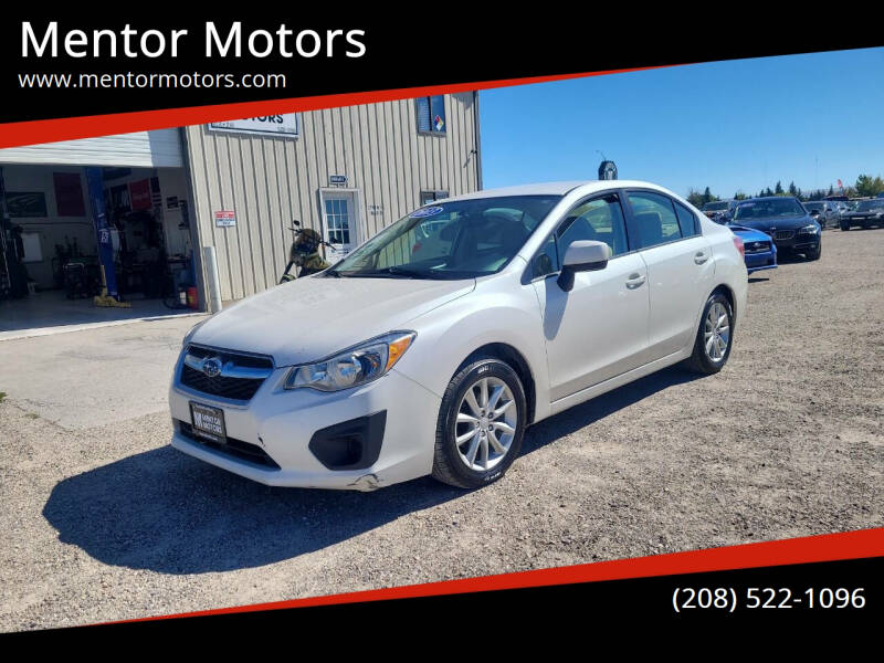 2013 Subaru Impreza for sale at Mentor Motors in Idaho Falls ID