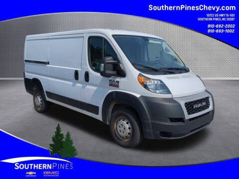 2020 RAM ProMaster for sale at PHIL SMITH AUTOMOTIVE GROUP - SOUTHERN PINES GM in Southern Pines NC