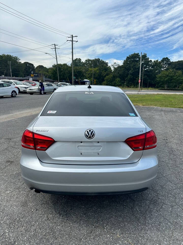 2014 Volkswagen Passat for sale at Concord Auto Mall in Concord, NC