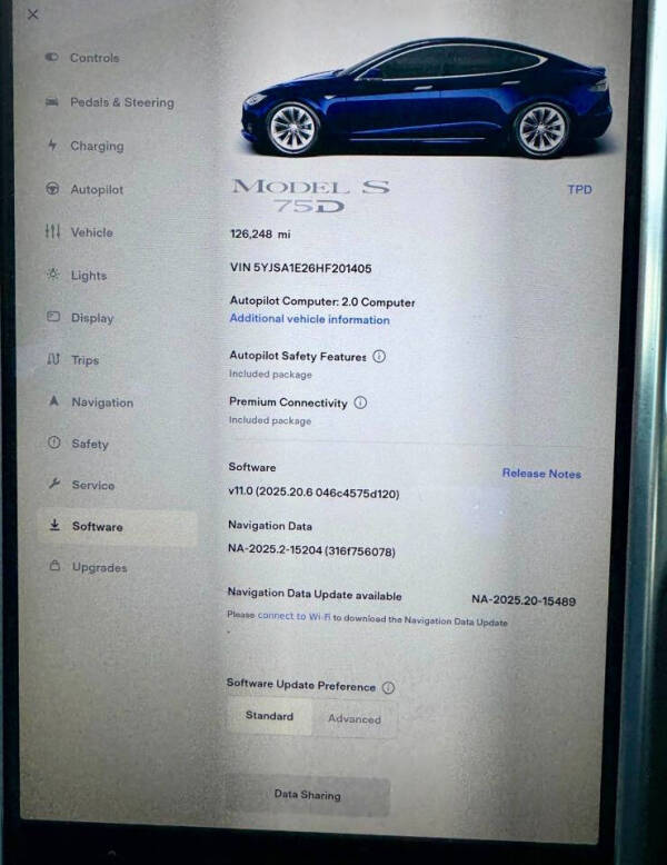 2017 Tesla Model S 75D