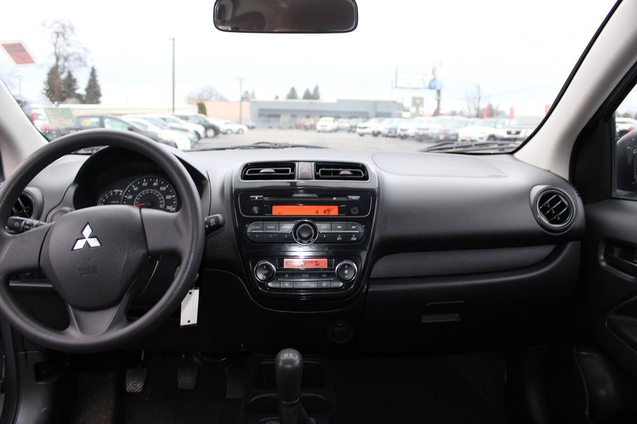 2015 Mitsubishi Mirage for sale at Jennifer's Auto Sales & Service in Spokane Valley, WA