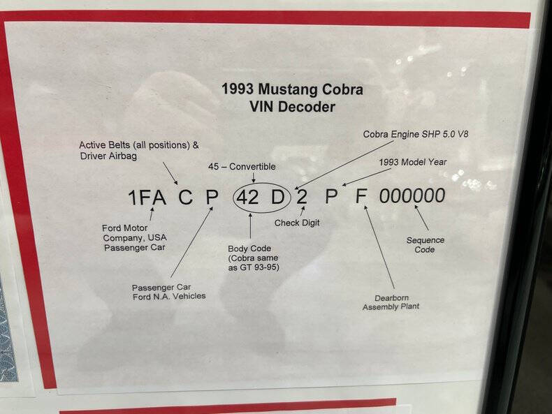 1993 Ford Mustang SVT Cobra