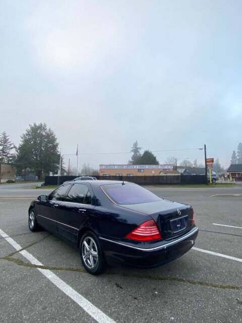 2004 Mercedes-Benz S-Class for sale at Quality Auto Sales in Tacoma, WA