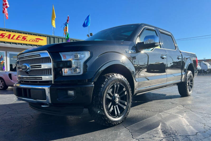 2015 Ford F-150 for sale at G and S Auto Sales in Ardmore TN