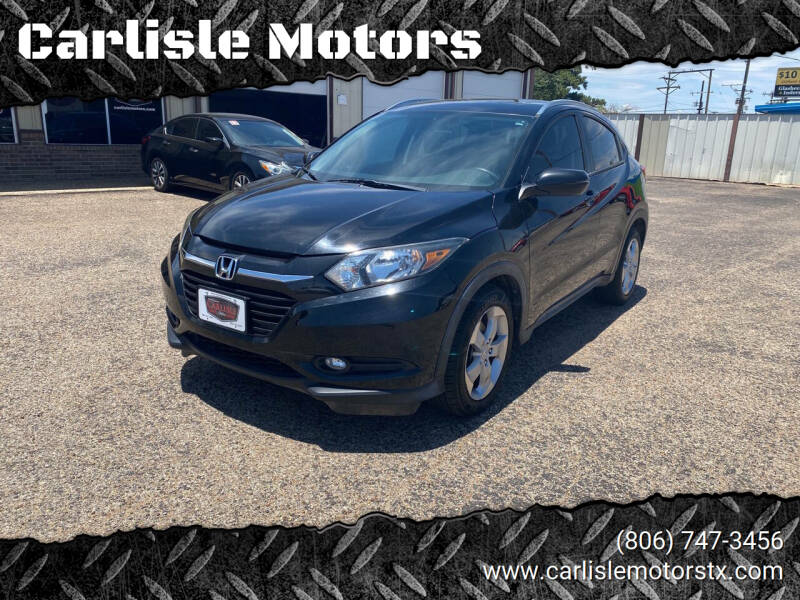 2016 Honda HR-V for sale at Carlisle Motors in Lubbock TX