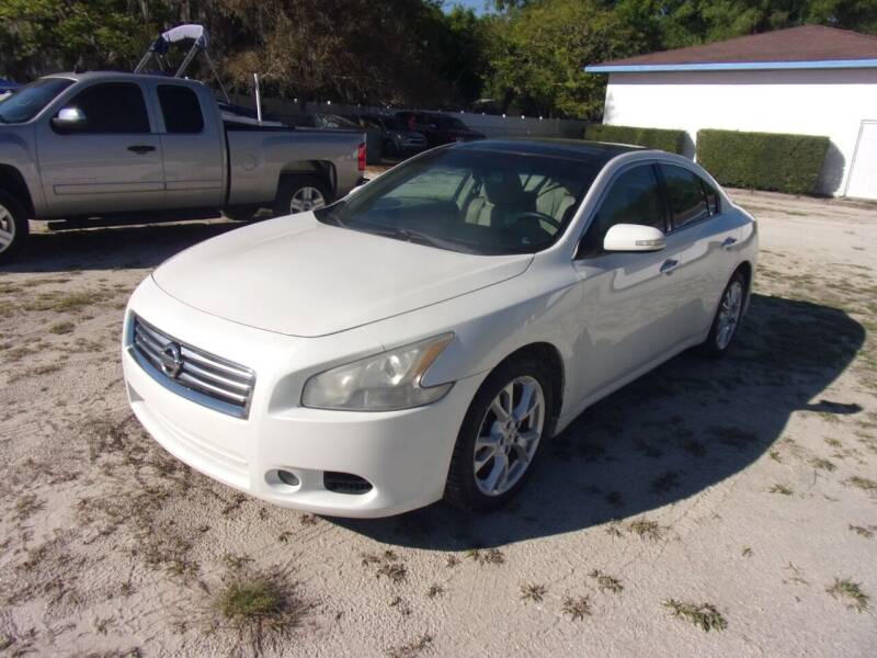 2013 Nissan Maxima for sale at BUD LAWRENCE INC in Deland FL