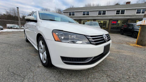 2014 Volkswagen Passat for sale at Oxford Auto Sales in North Oxford MA