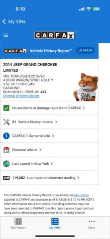 2014 Jeep Grand Cherokee Limited