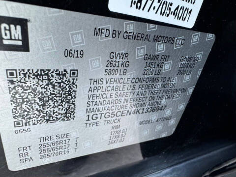 2019 GMC Canyon