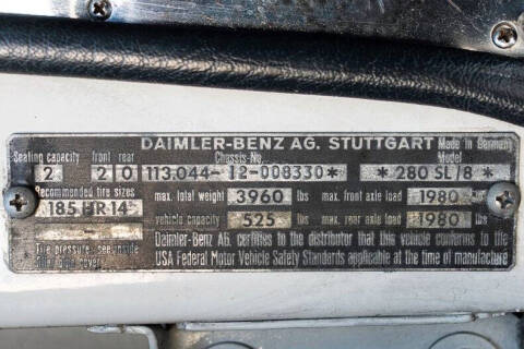 1969 Mercedes-Benz 280-Class