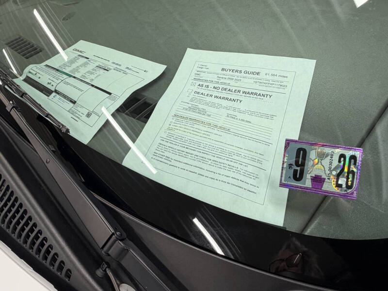 2023 GMC Savana 2500