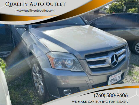 2011 Mercedes-Benz GLK for sale at Quality Auto Outlet in Vista CA