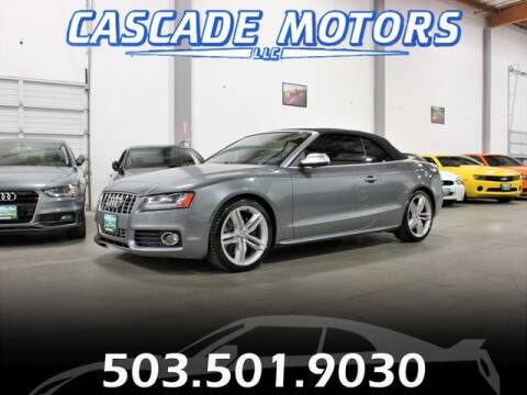 2012 Audi S5 for sale at Cascade Motors in Portland OR