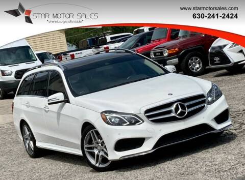 2016 Mercedes-Benz E-Class for sale at Star Motor Sales in Downers Grove IL