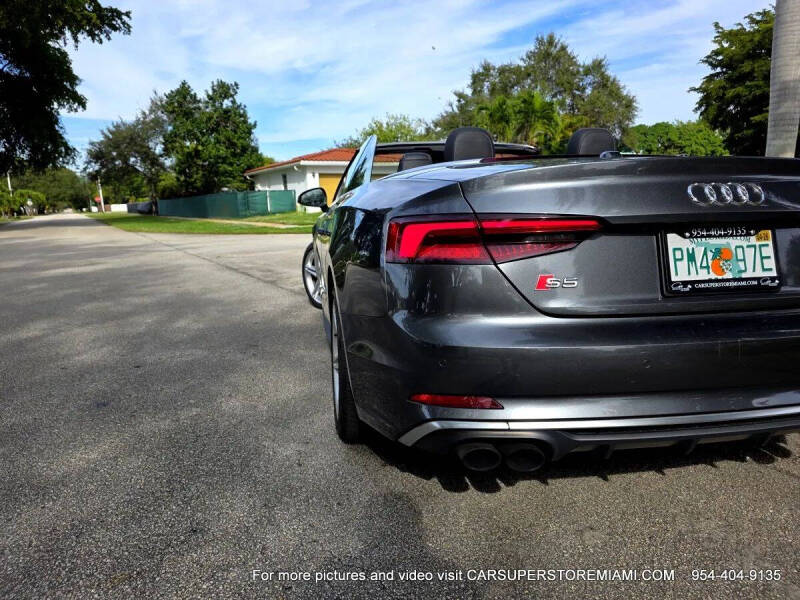 2018 Audi S5 3.0T quattro Premium Plus