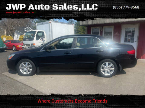 2005 Honda Accord for sale at JWP Auto Sales,LLC in Maple Shade NJ
