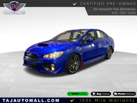 2017 Subaru WRX for sale at Taj Auto Mall in Bethlehem PA