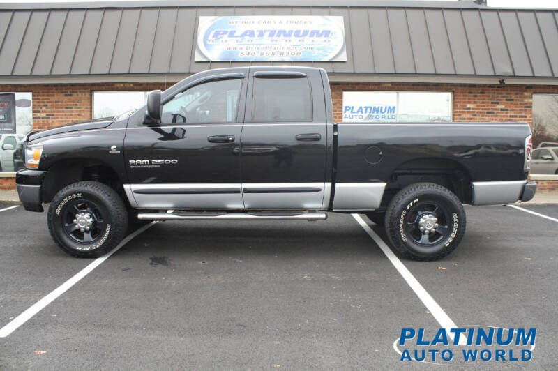 2006 Dodge Ram Pickup 2500 for sale at Platinum Auto World in Fredericksburg VA