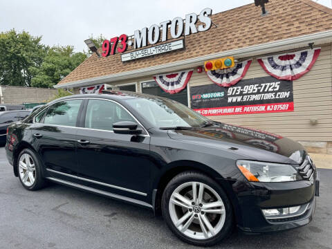 2015 Volkswagen Passat for sale at 973 MOTORS in Paterson NJ