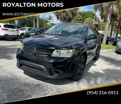 2019 Dodge Journey for sale at ROYALTON MOTORS in Plantation FL
