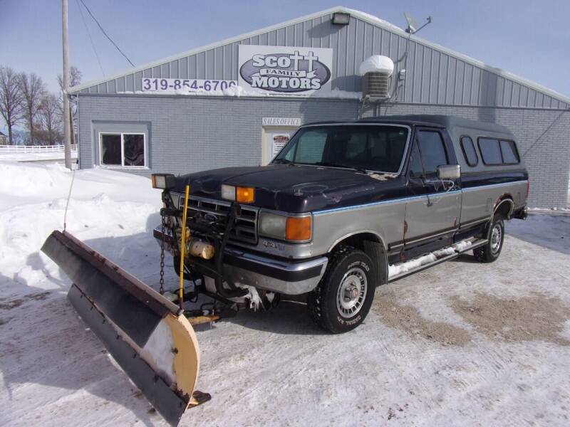 1988 Ford F-150 for sale at SCOTT FAMILY MOTORS in Springville IA