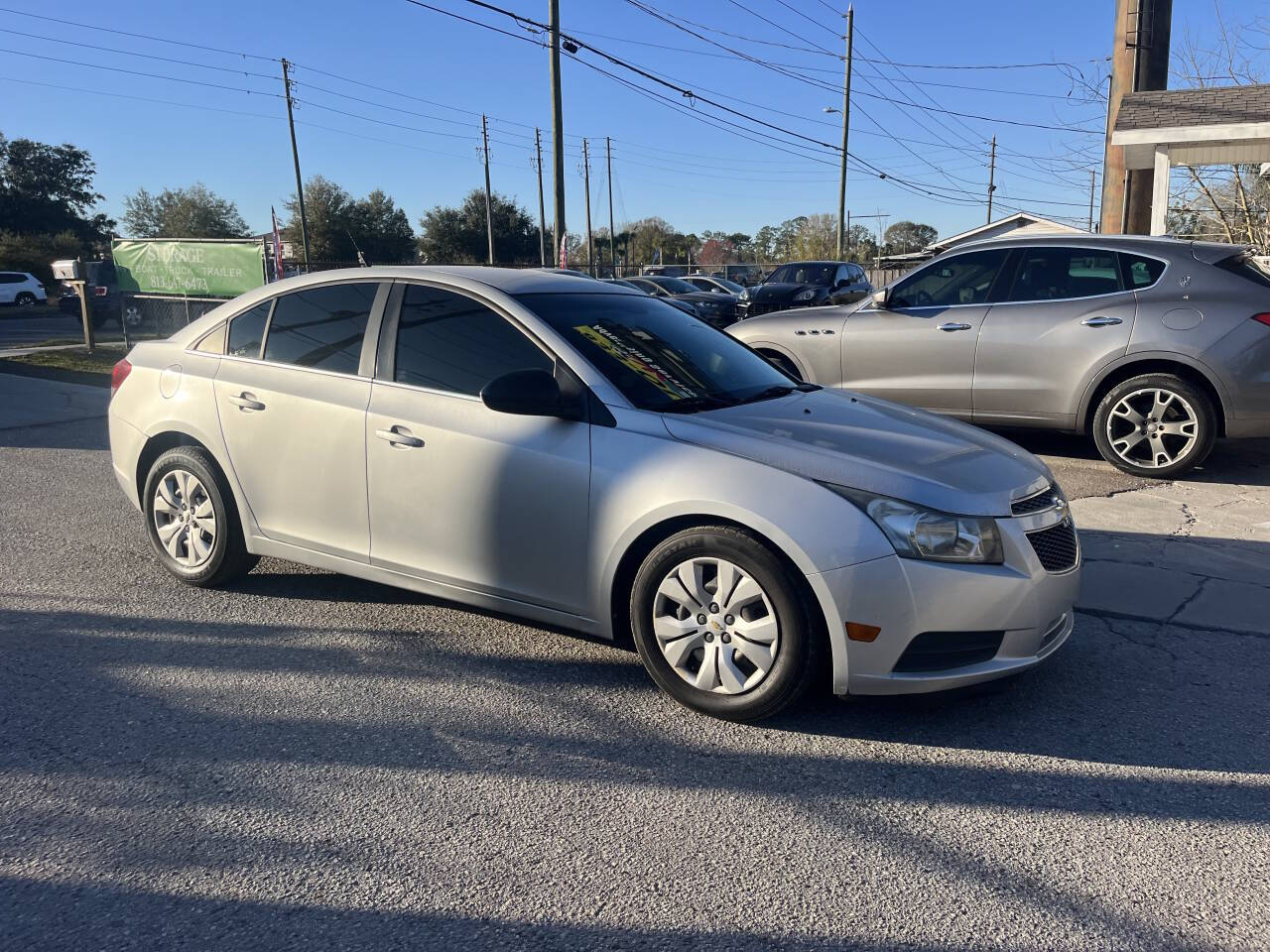 2012 Chevrolet Cruze for sale at Hobgood Auto Sales in Land O Lakes, FL