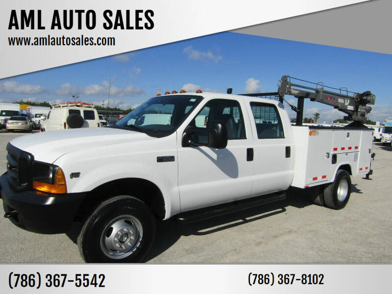 2000 Ford F-350 Super Duty for sale at AML AUTO SALES - Utility Trucks in Opa-Locka FL
