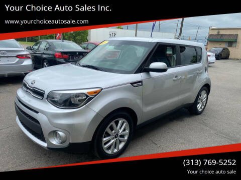 2018 Kia Soul for sale at Your Choice Auto Sales Inc. in Dearborn MI