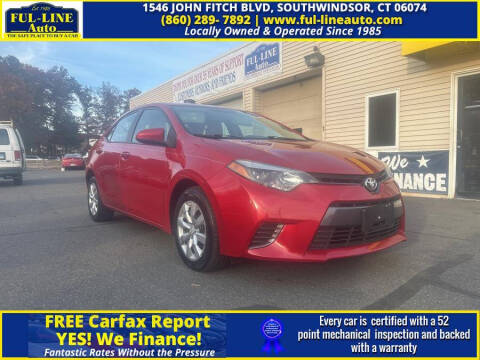 2015 Toyota Corolla L