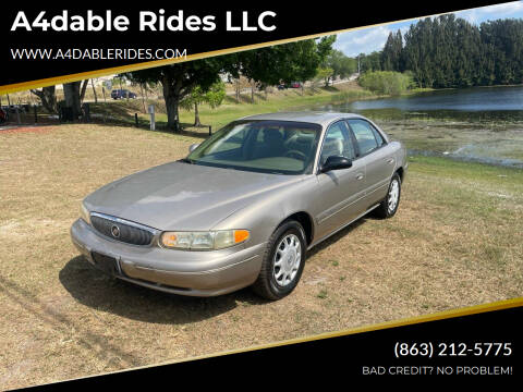 2000 Buick Century for sale at A4dable Rides LLC in Haines City FL