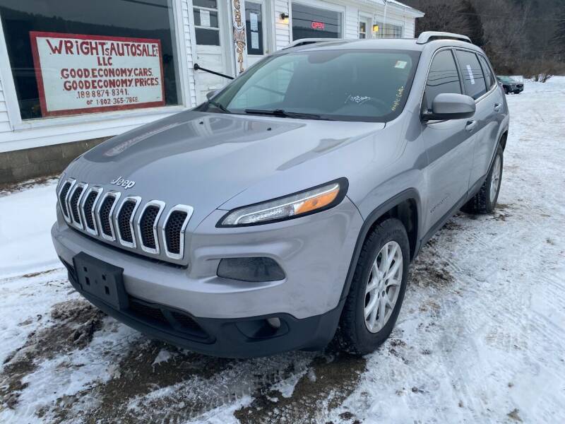 2014 Jeep Cherokee for sale at Wright's Auto Sales in Townshend VT