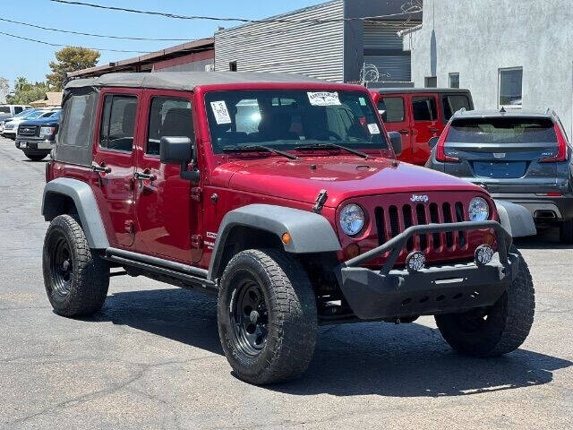 2012 Jeep Wrangler Unlimited for sale at All Credit Auto Source - Mesa Motors in Mesa AZ