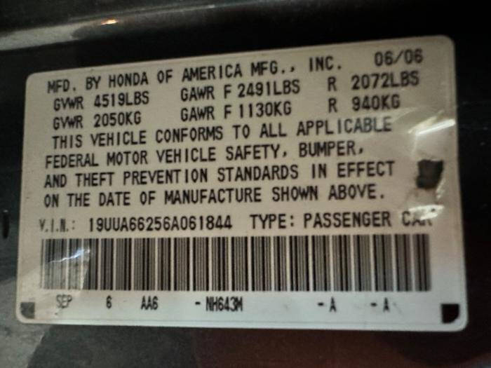 2006 Acura TL