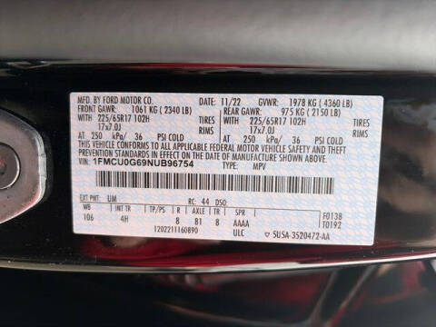 2022 Ford Escape SE